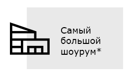 Самый большой шоурум*